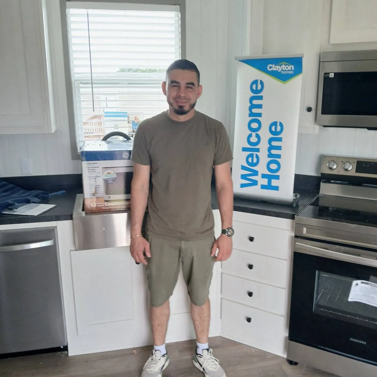 ALEXANDER M. welcome home image