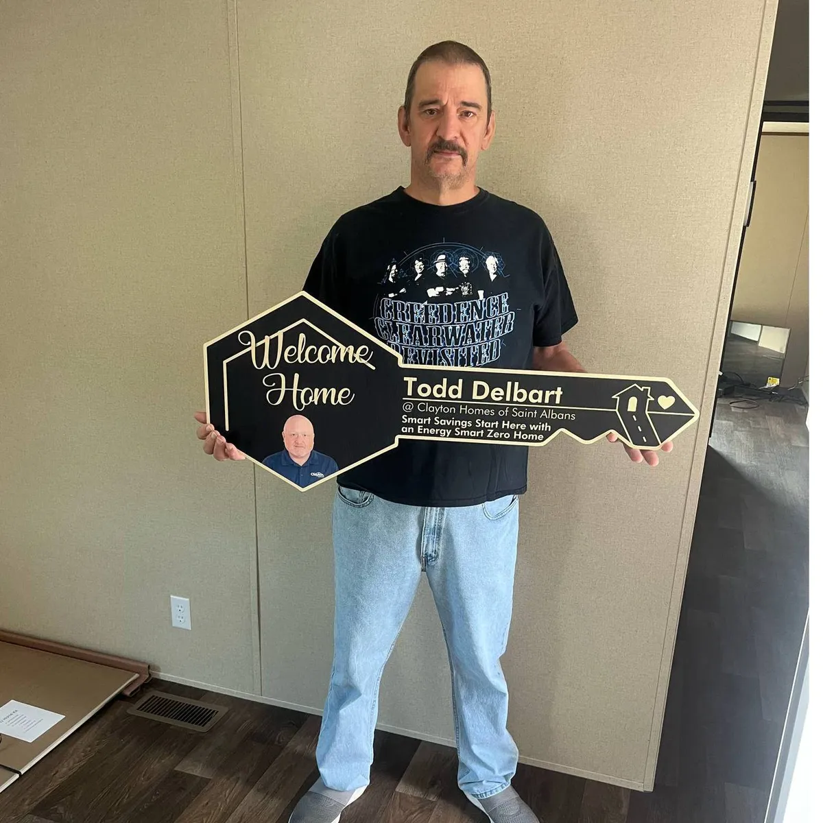 CLINTON C. welcome home image