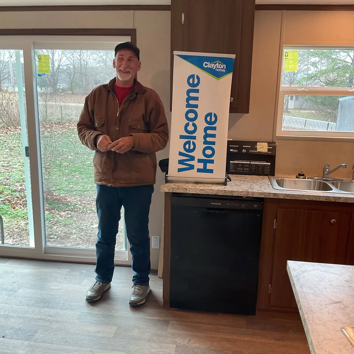 DAVID B. welcome home image