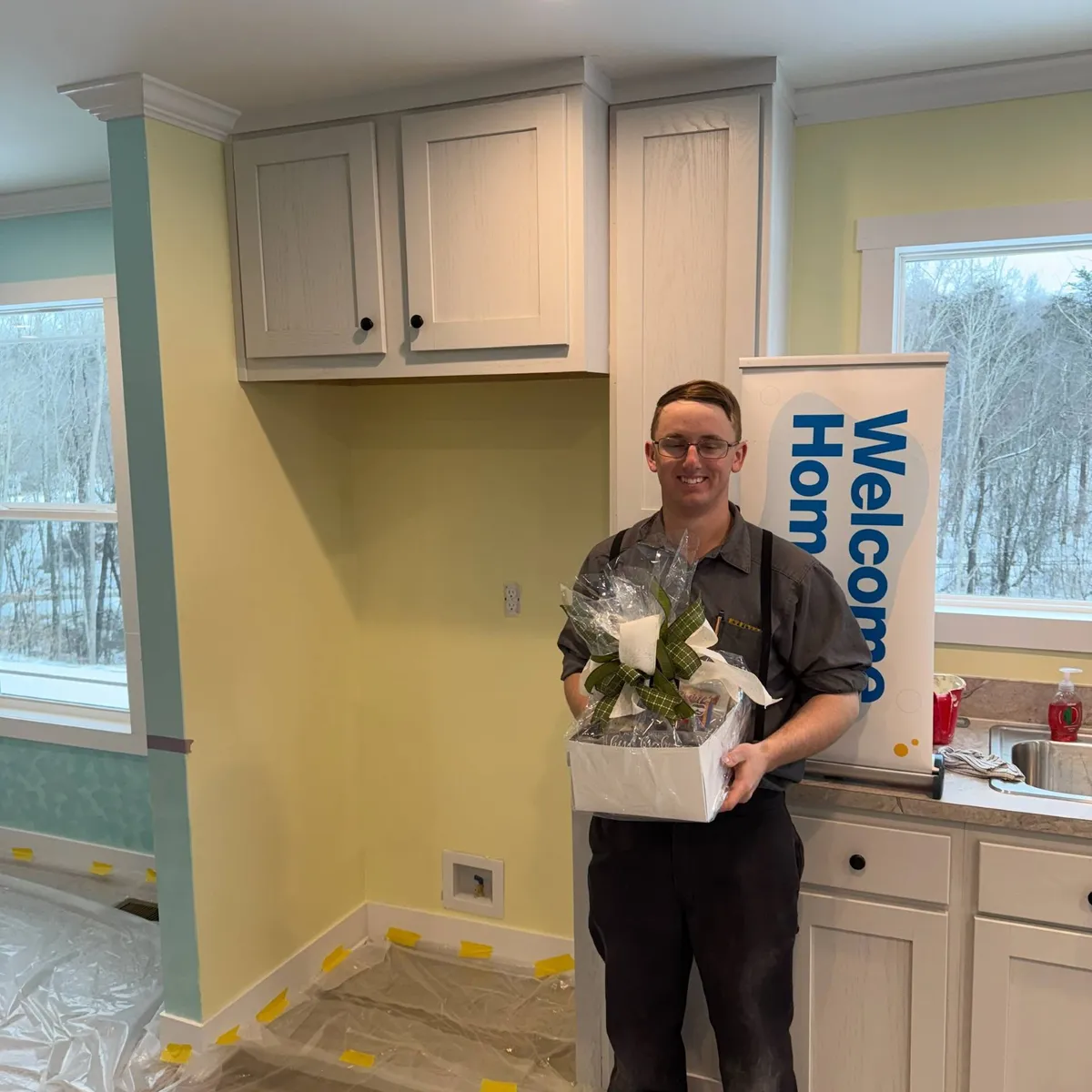 Kendall P. welcome home image