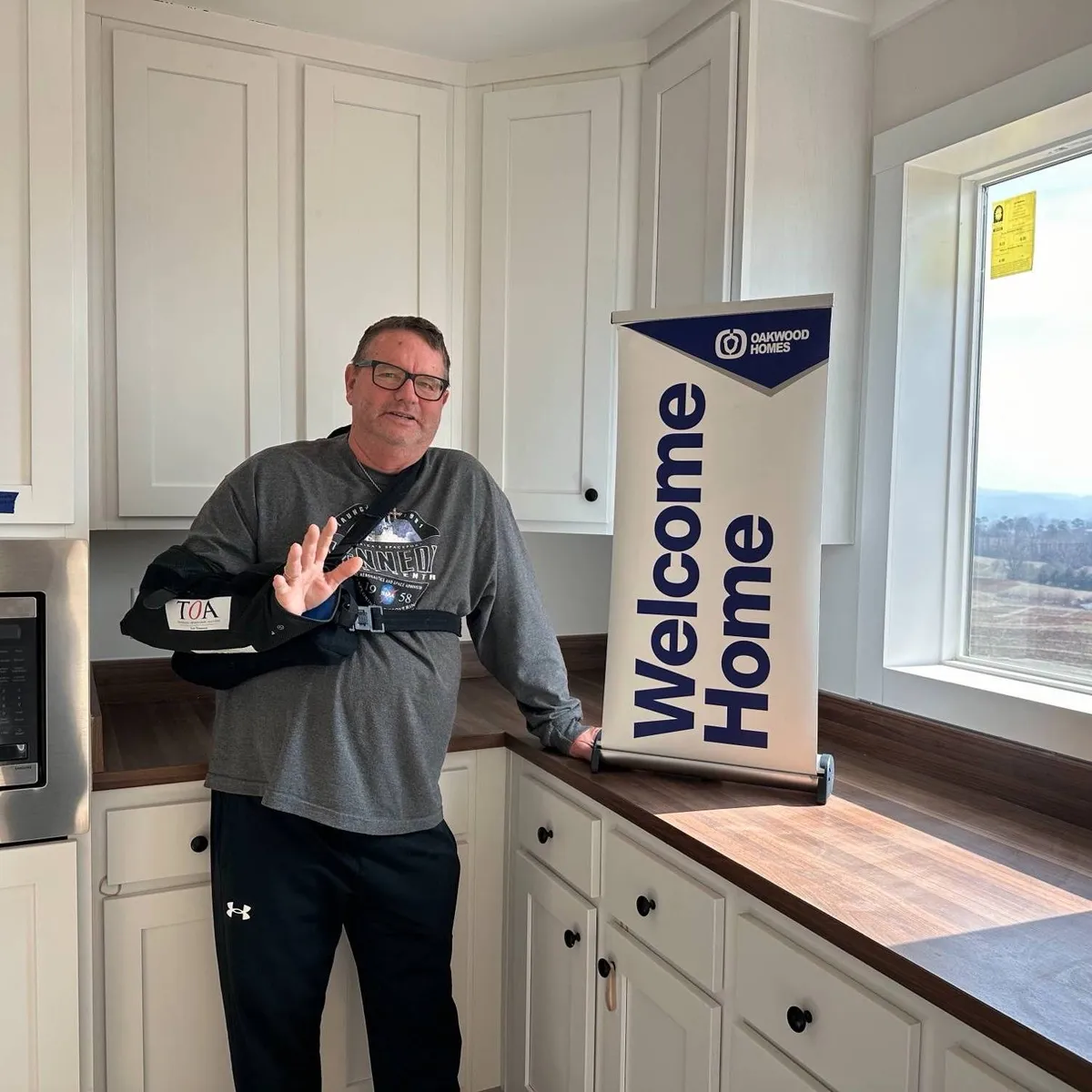 THOMAS W. welcome home image