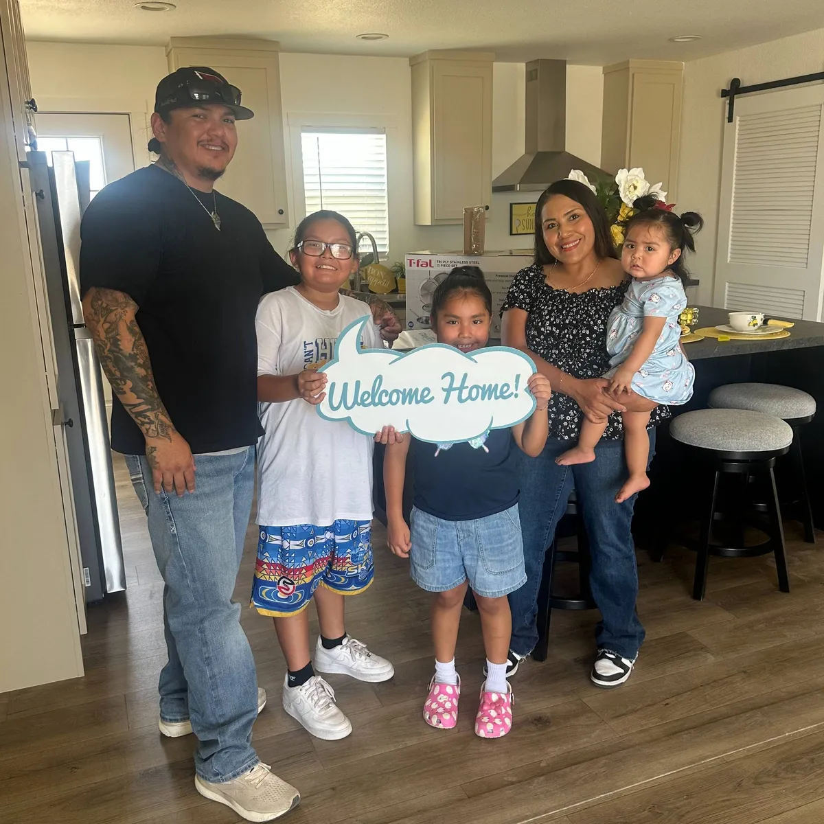 CHRISTINA B. welcome home image