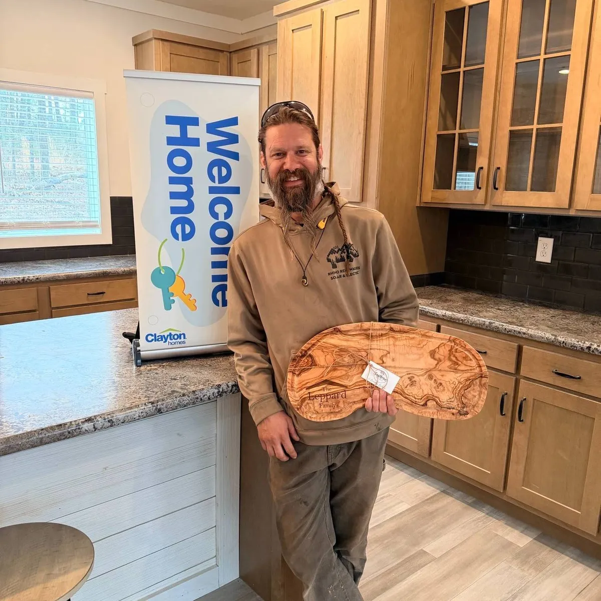 James L. welcome home image