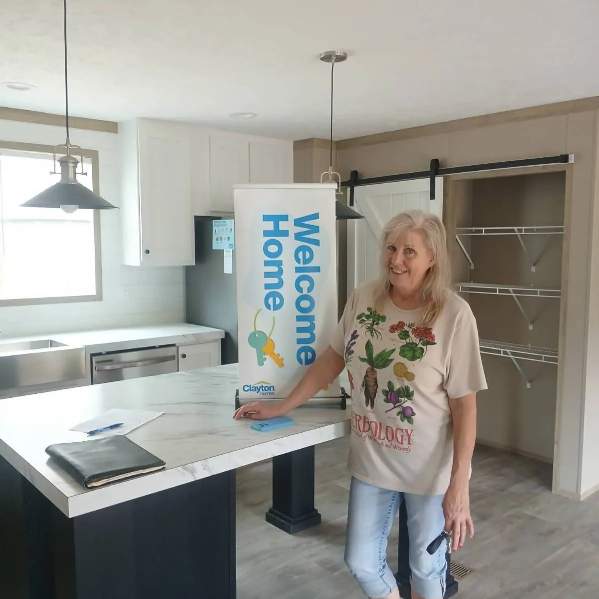 Justin L. welcome home image