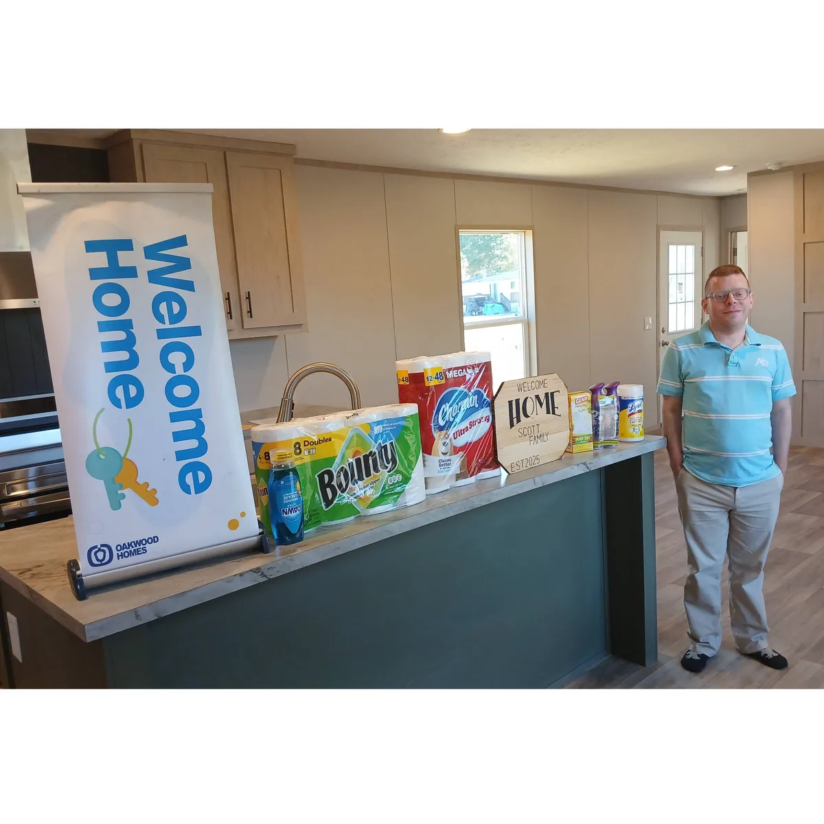 David Joshua S. welcome home image