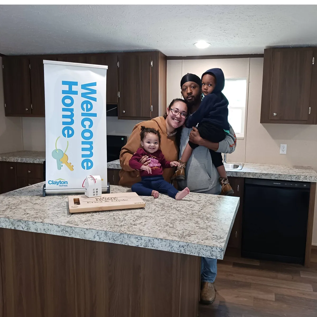 Erica B. welcome home image