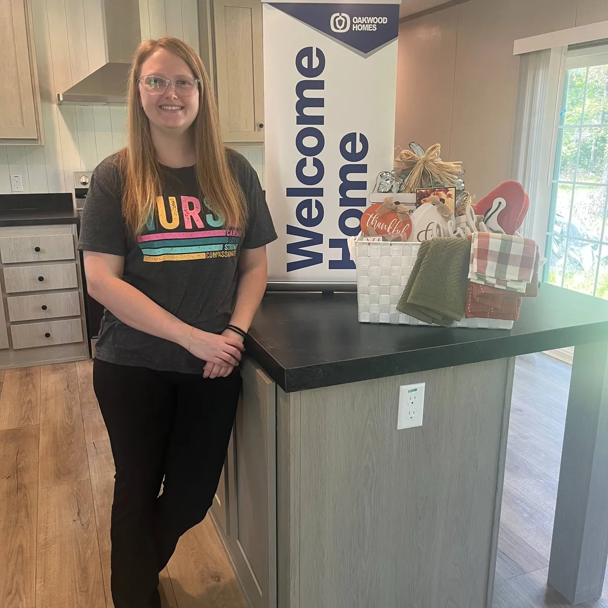 MACKENZIE K. welcome home image