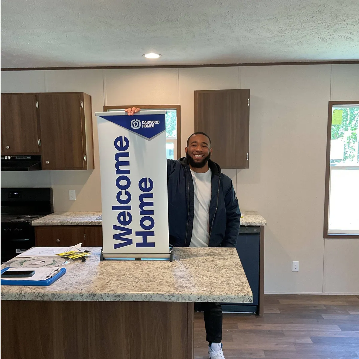 Demetrius C. welcome home image
