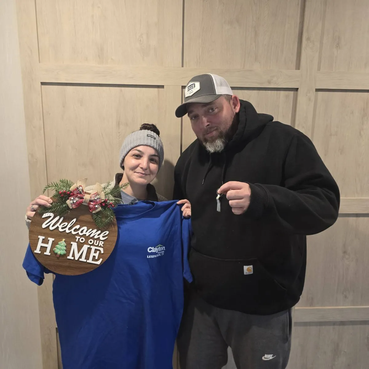 Justin P. welcome home image