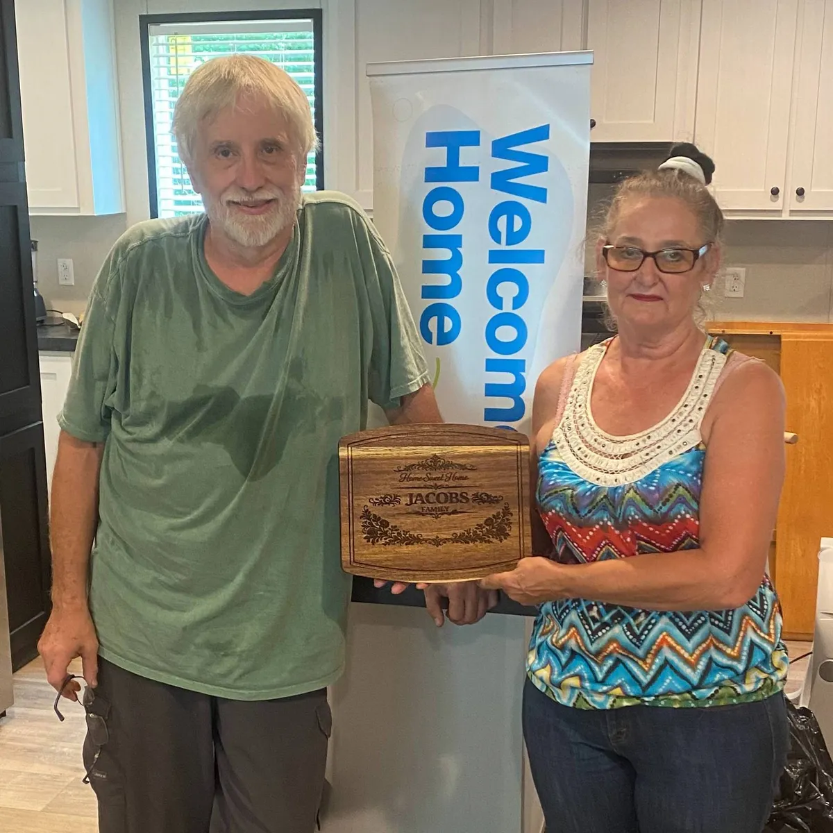 DENNIS J. welcome home image