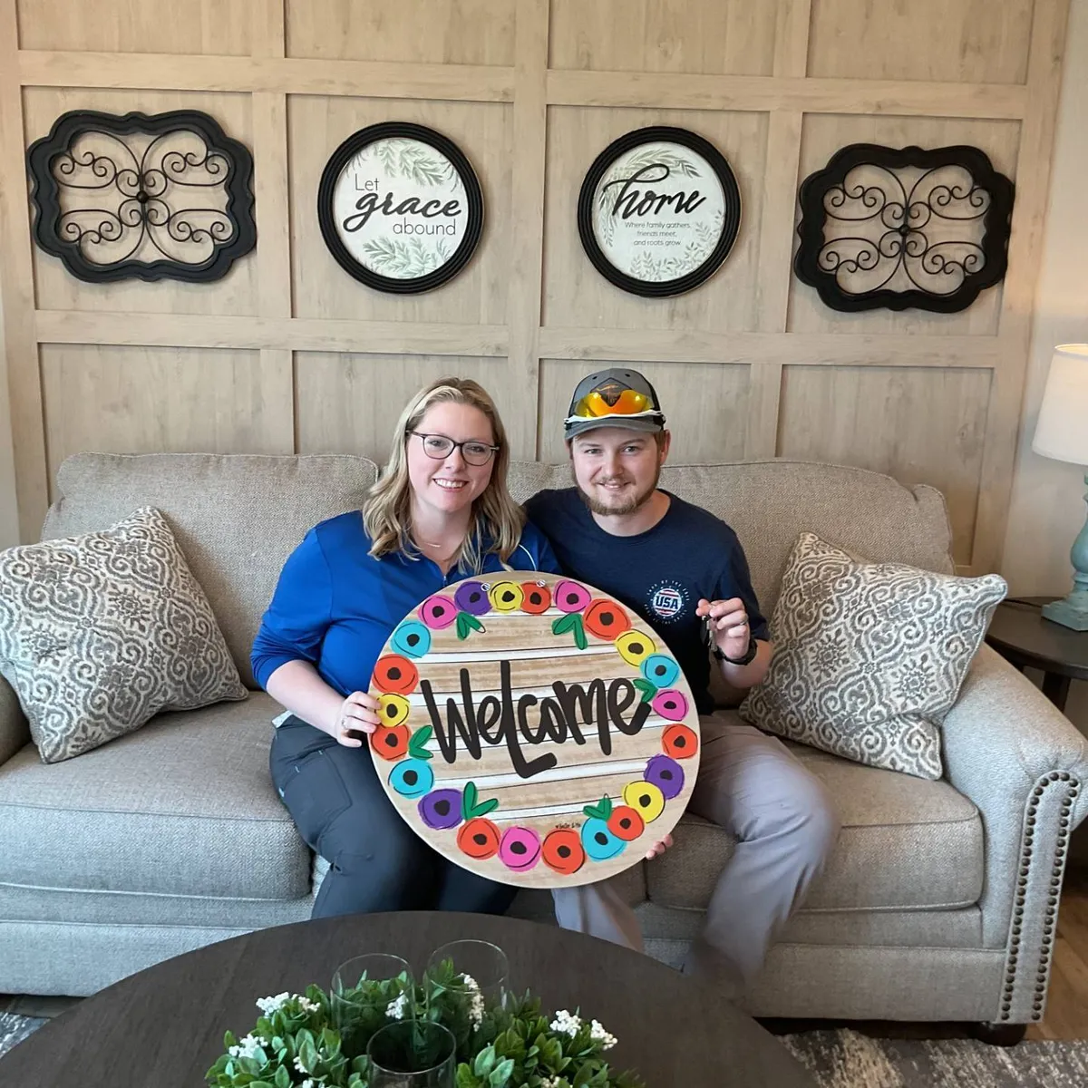 Christian W. welcome home image