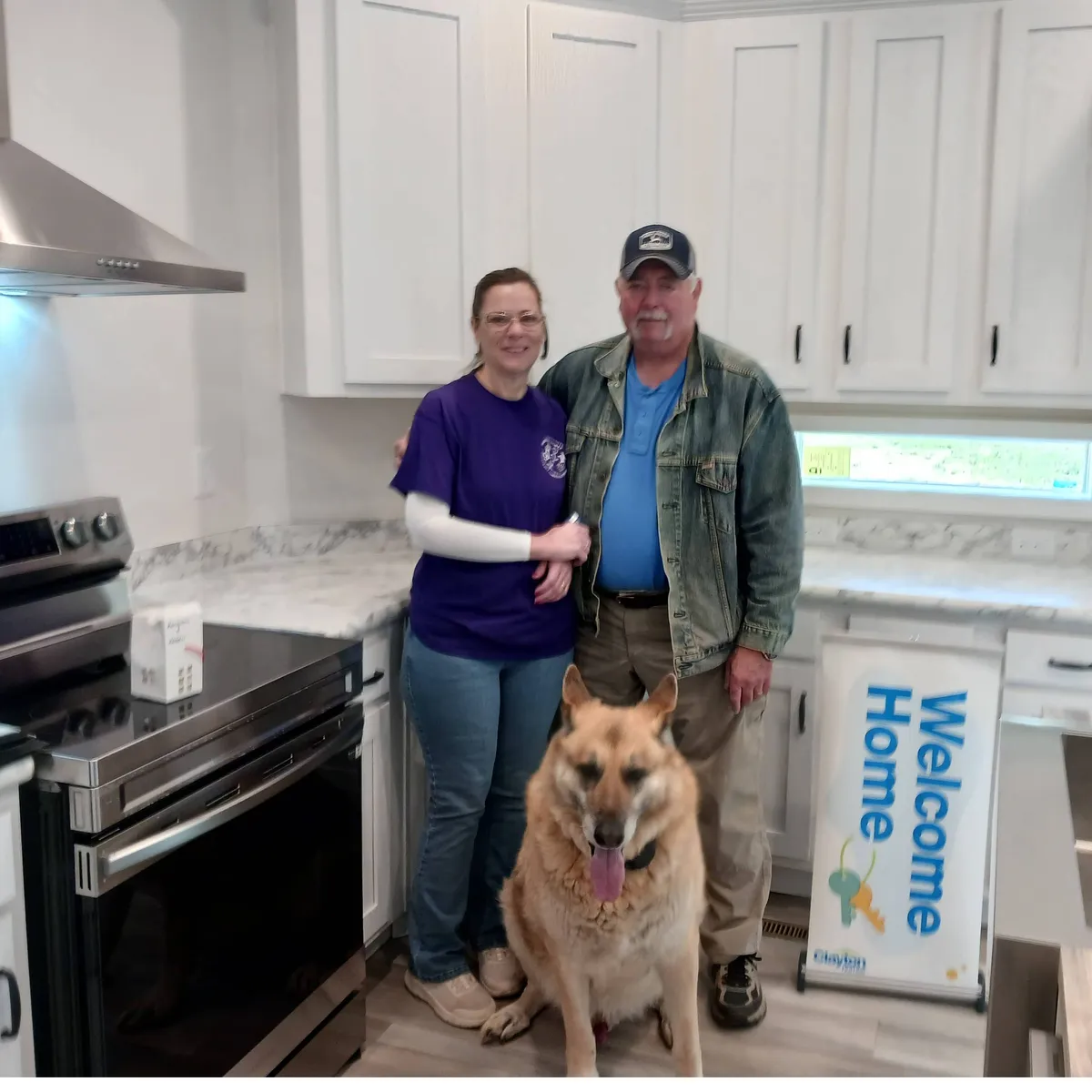 KENNETH J. welcome home image