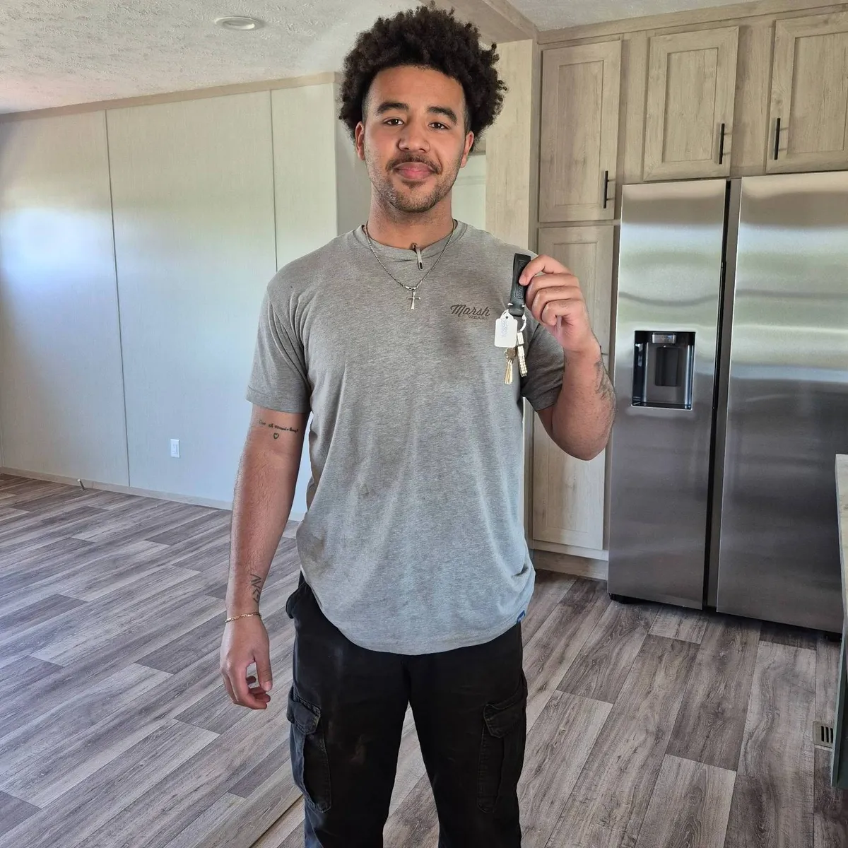 DESMOND M. welcome home image