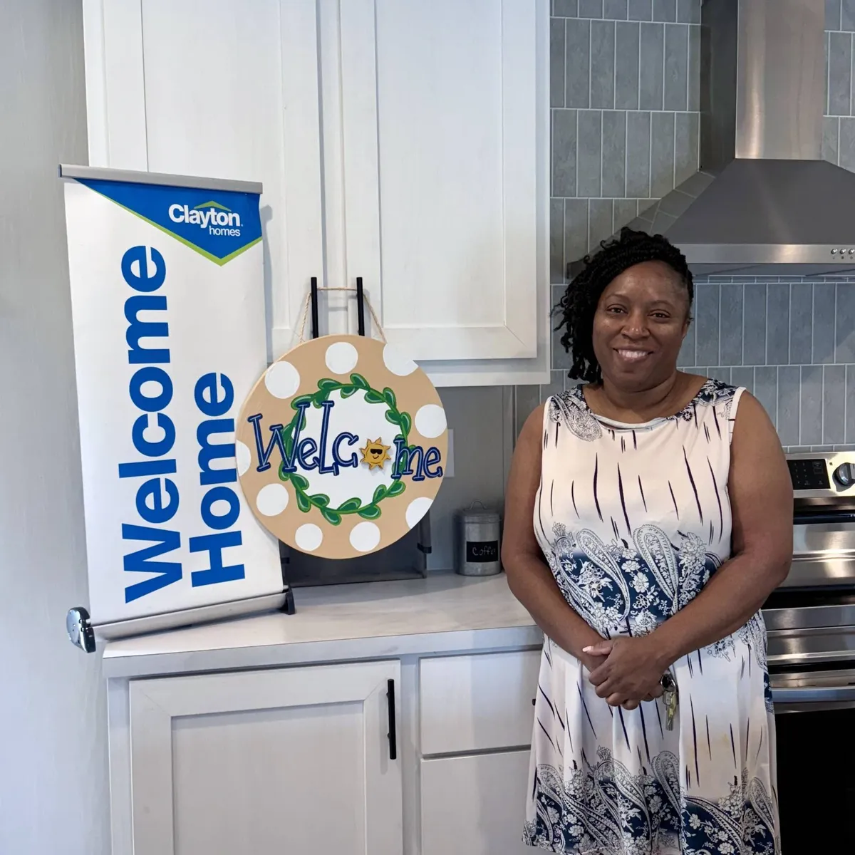 BERNESTINE A. welcome home image