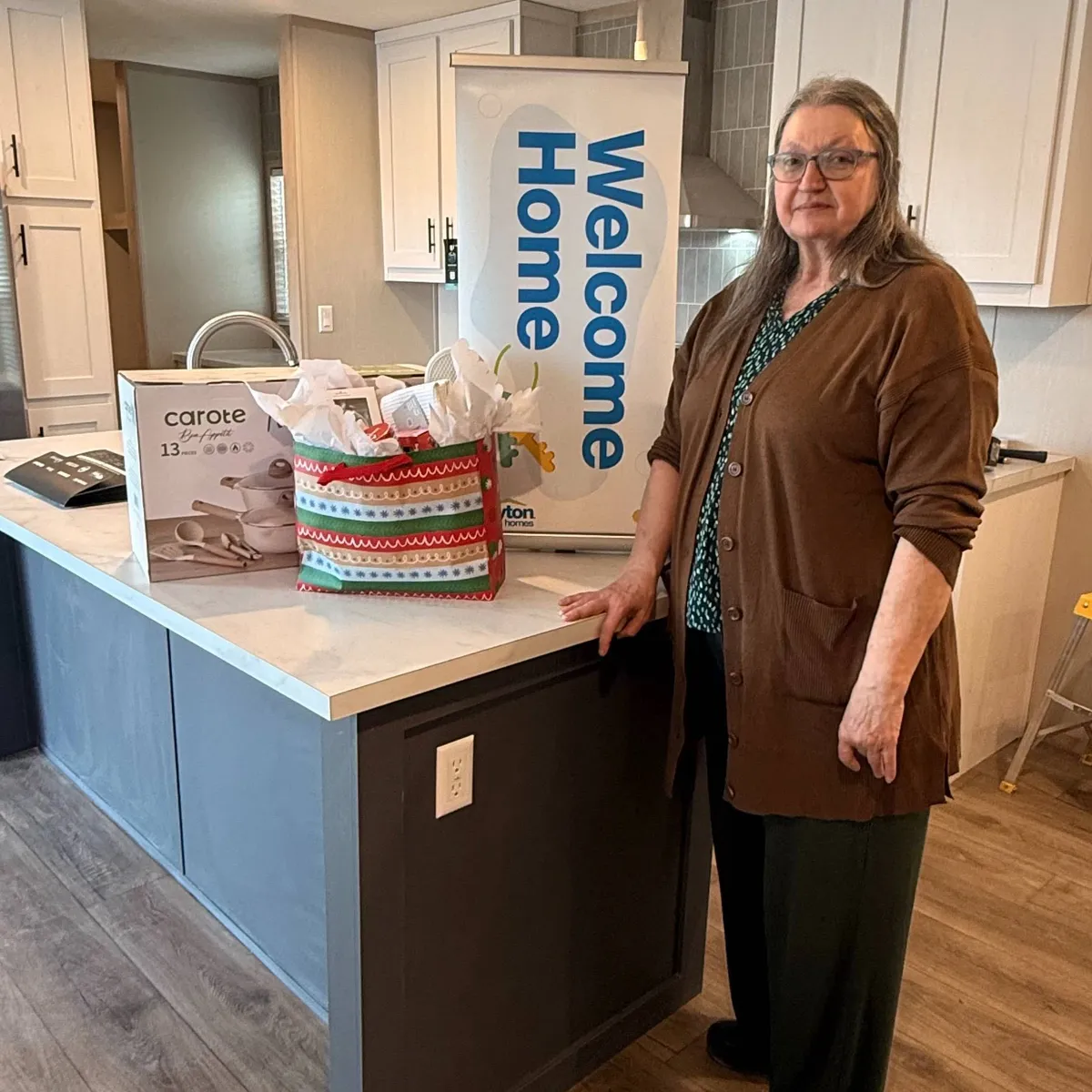 LINDA A. welcome home image