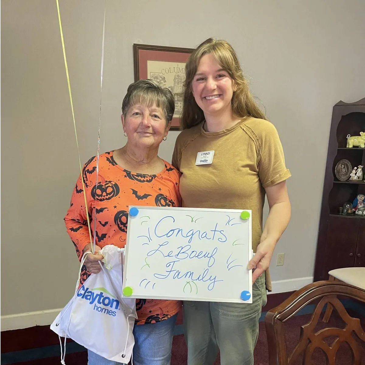 CATHERINE L. welcome home image