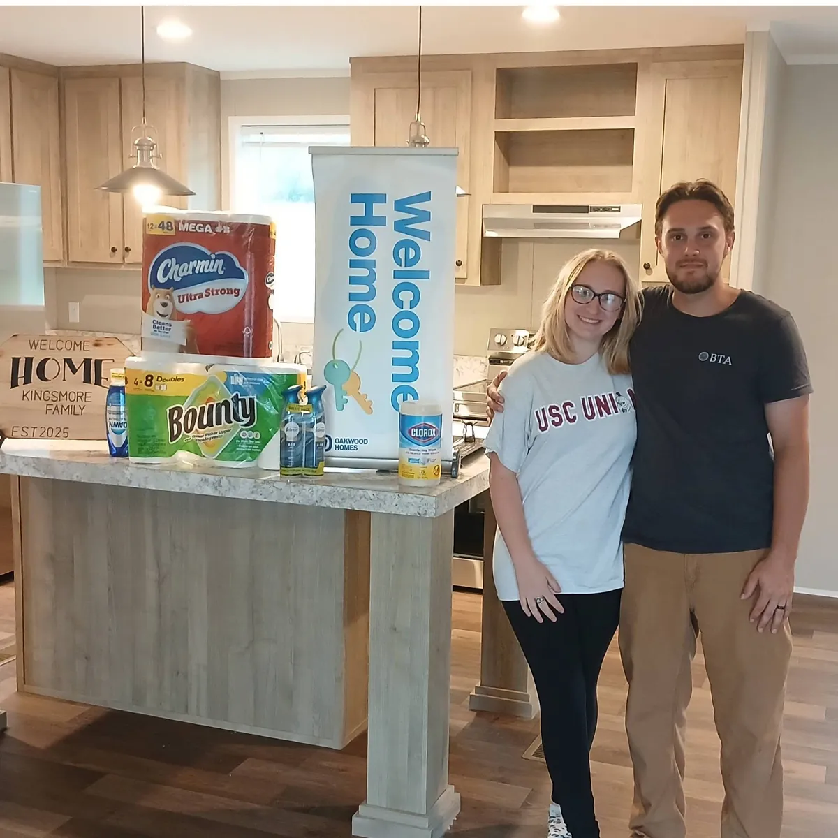 Thomas K. welcome home image
