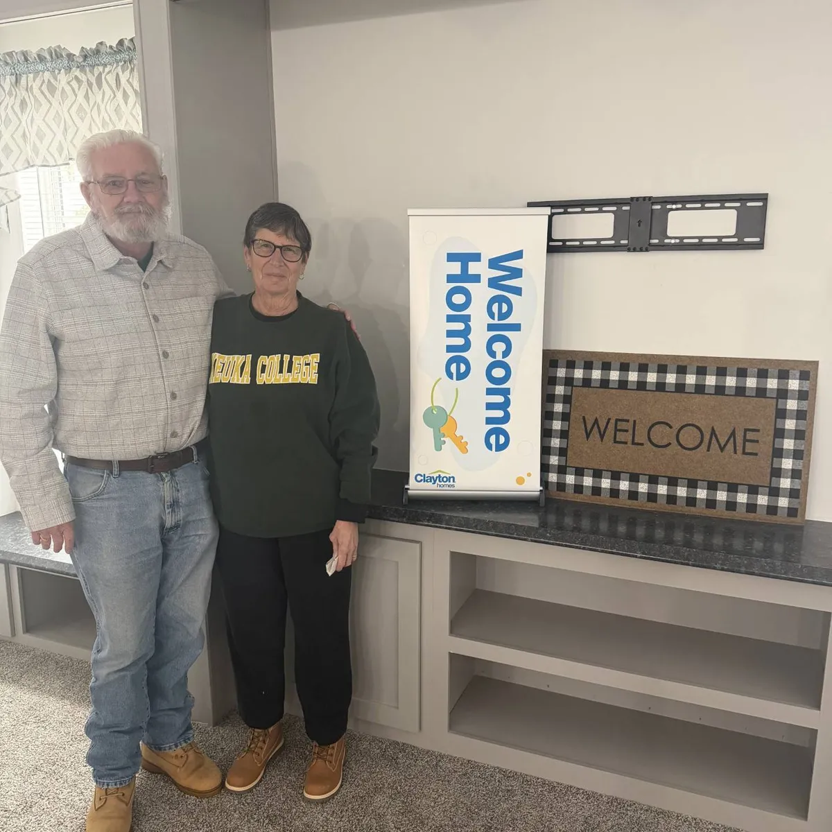 JOHN M. welcome home image