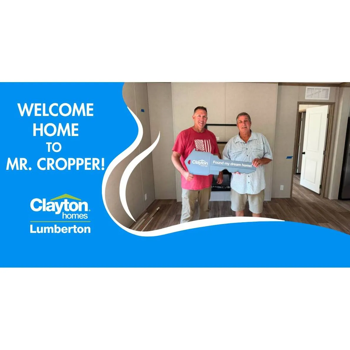 CHARLES C. welcome home image