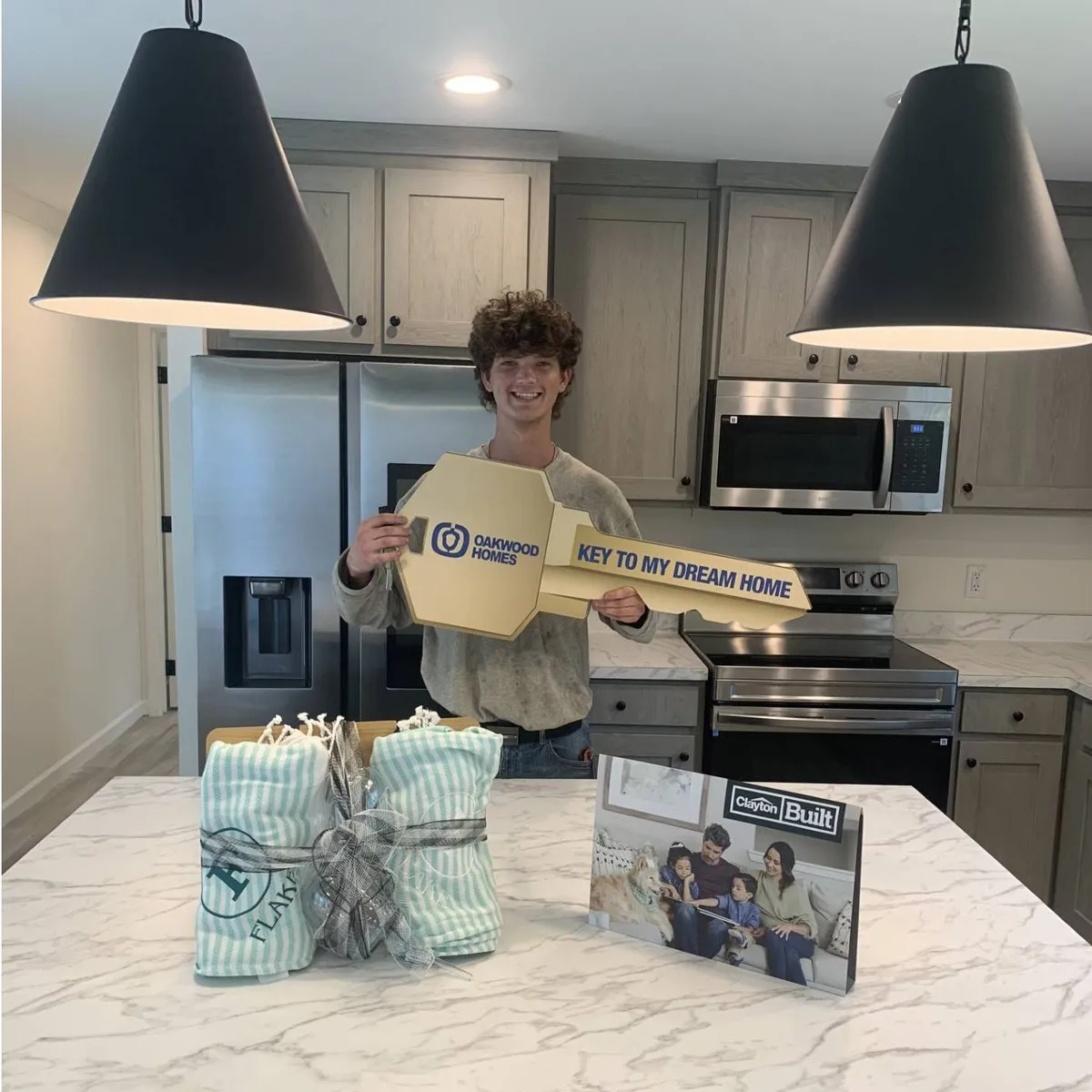 JOHN F. welcome home image