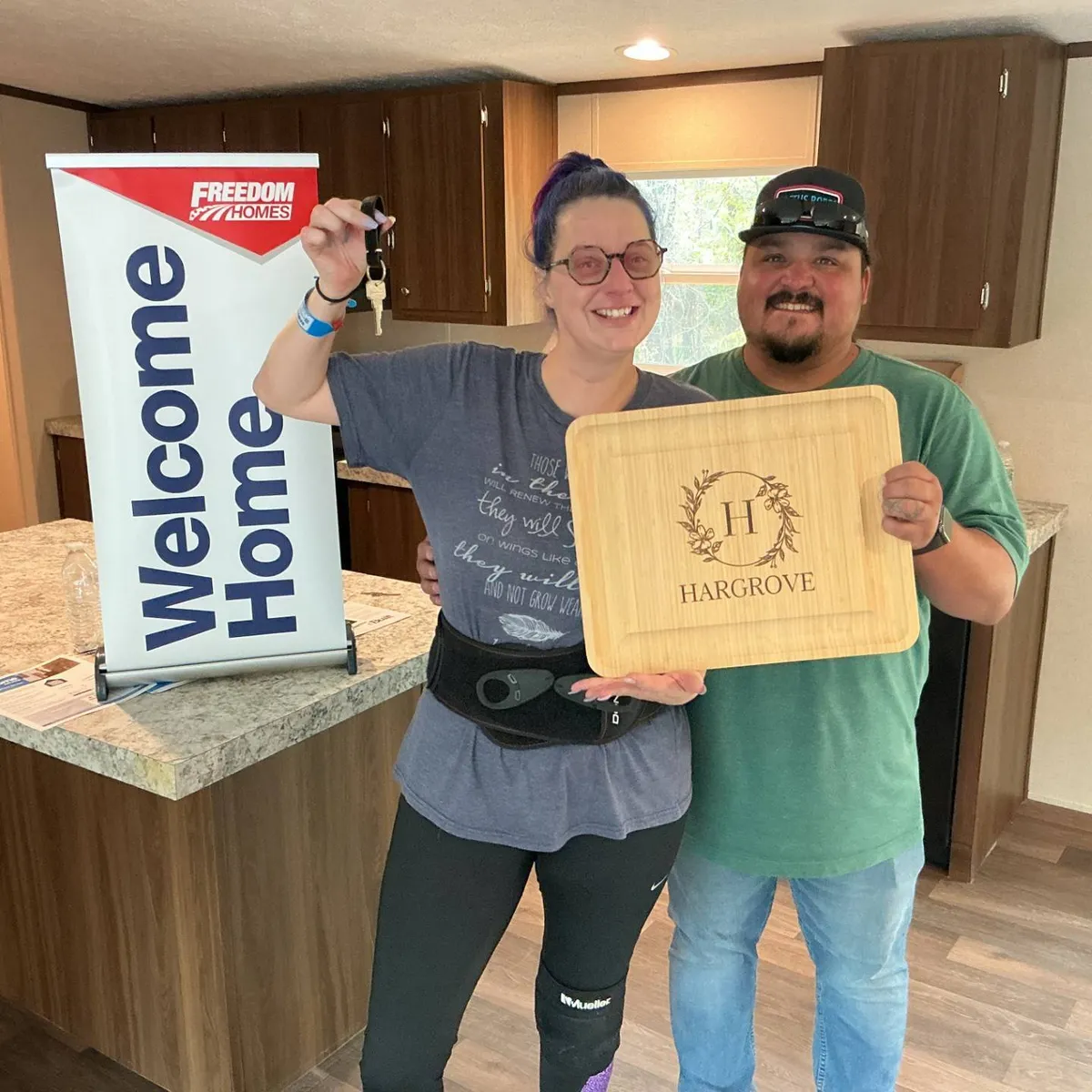 MICHAEL H. welcome home image