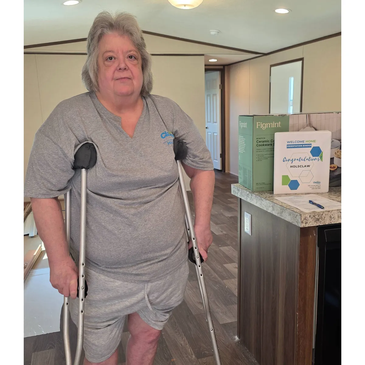 PAMELA H. welcome home image