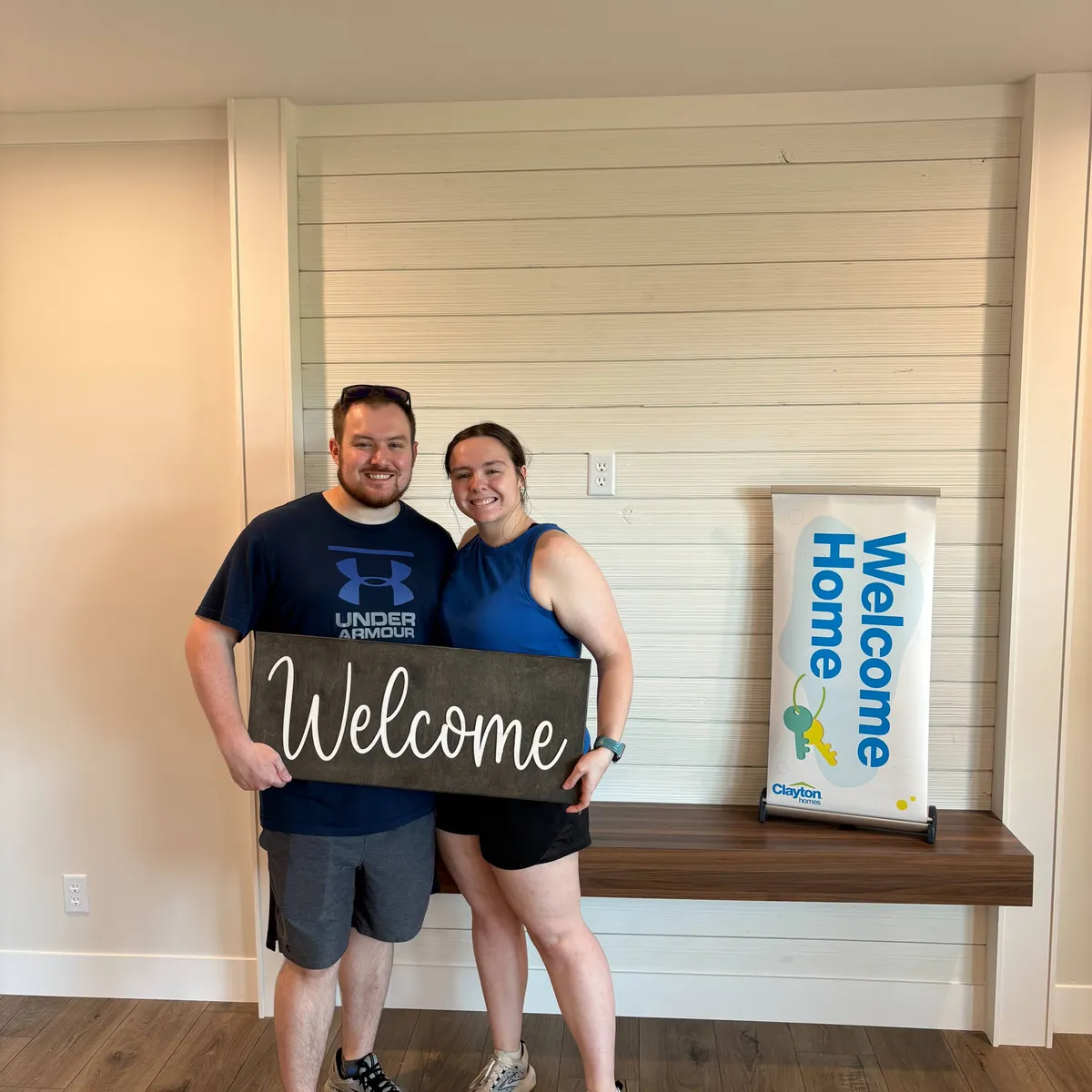 RONALD R. welcome home image