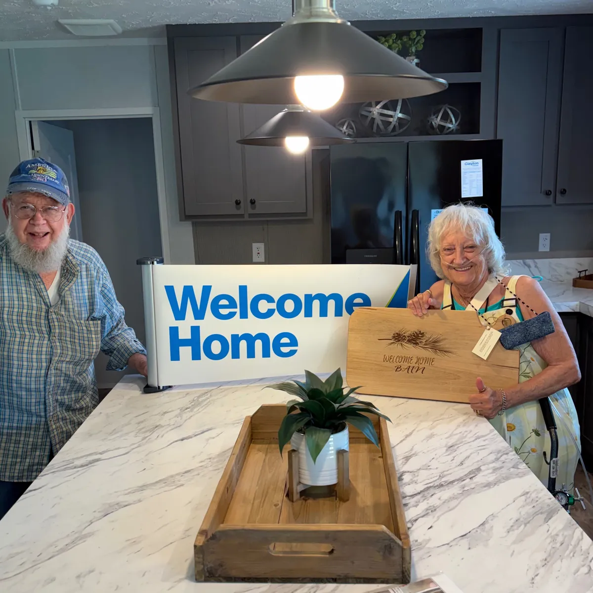 LARRY B. welcome home image