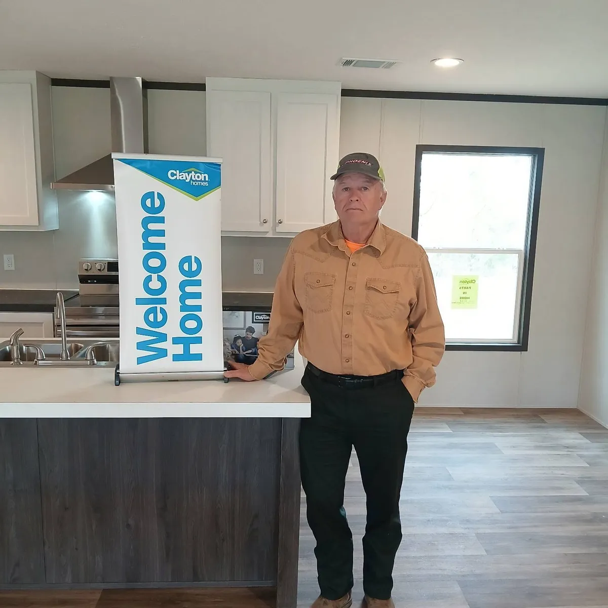 JAMES B C. welcome home image