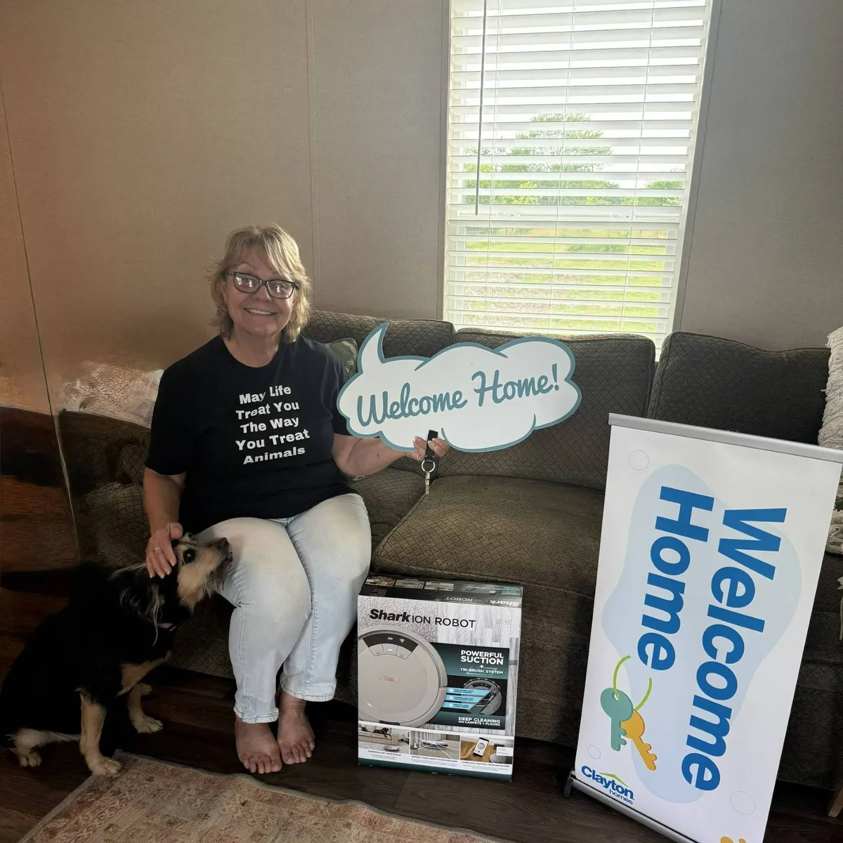 RHONDA P. welcome home image