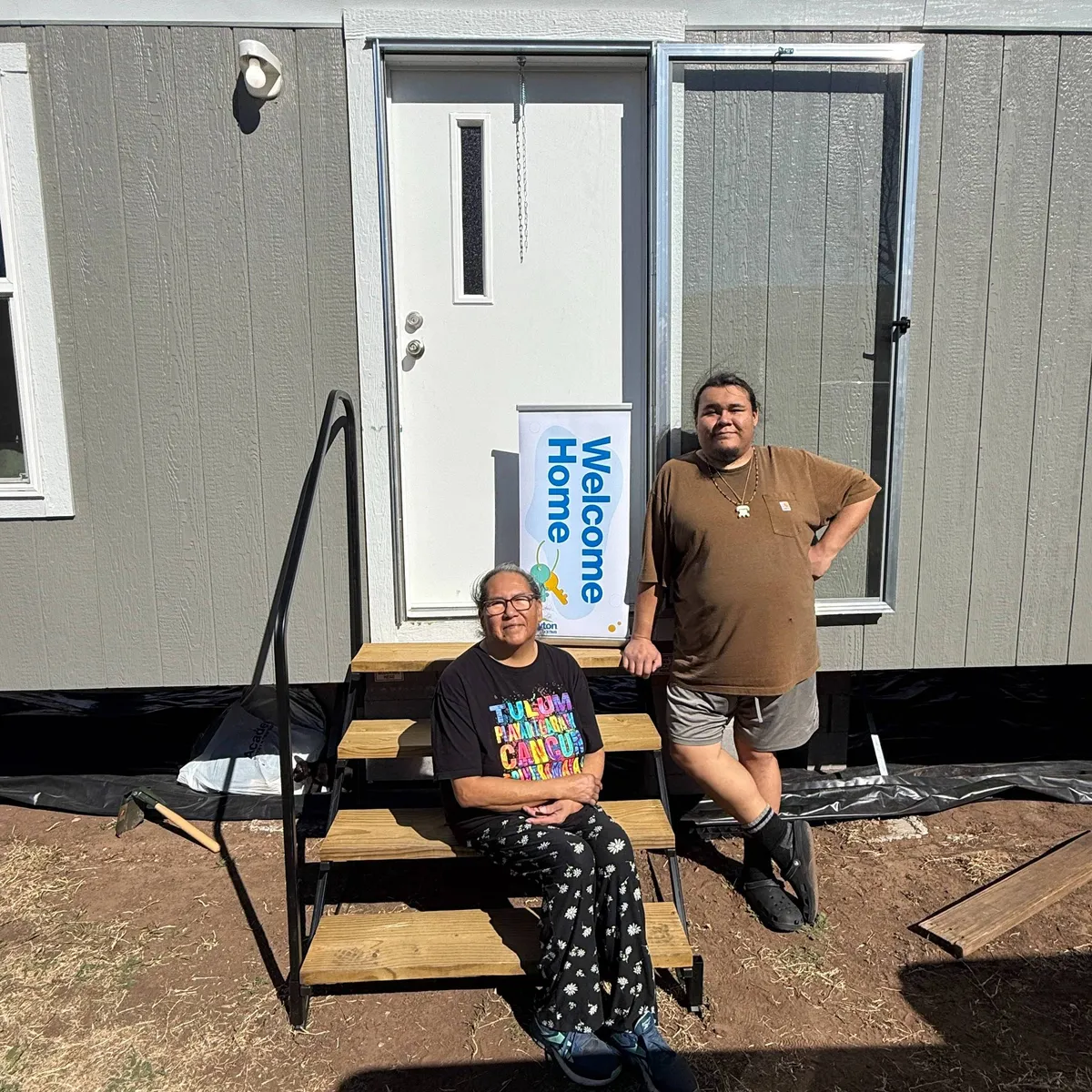 EDGAR H. welcome home image