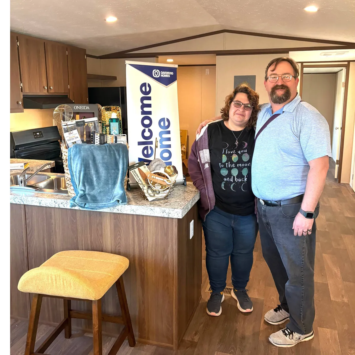 JOHN W. welcome home image