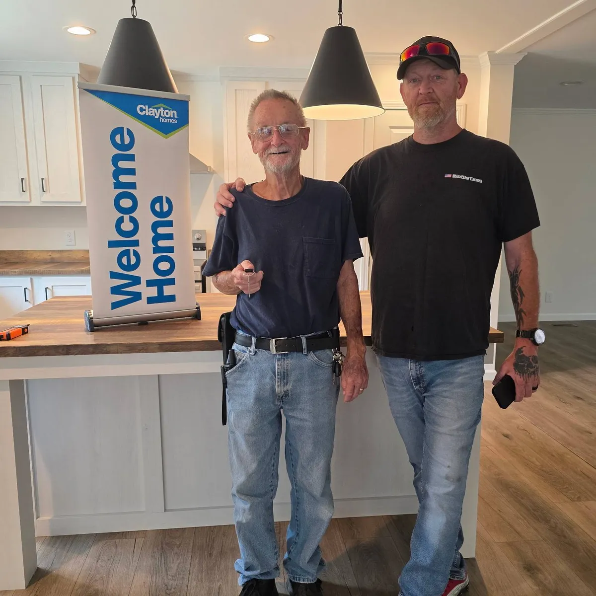 WILLIAM E. welcome home image