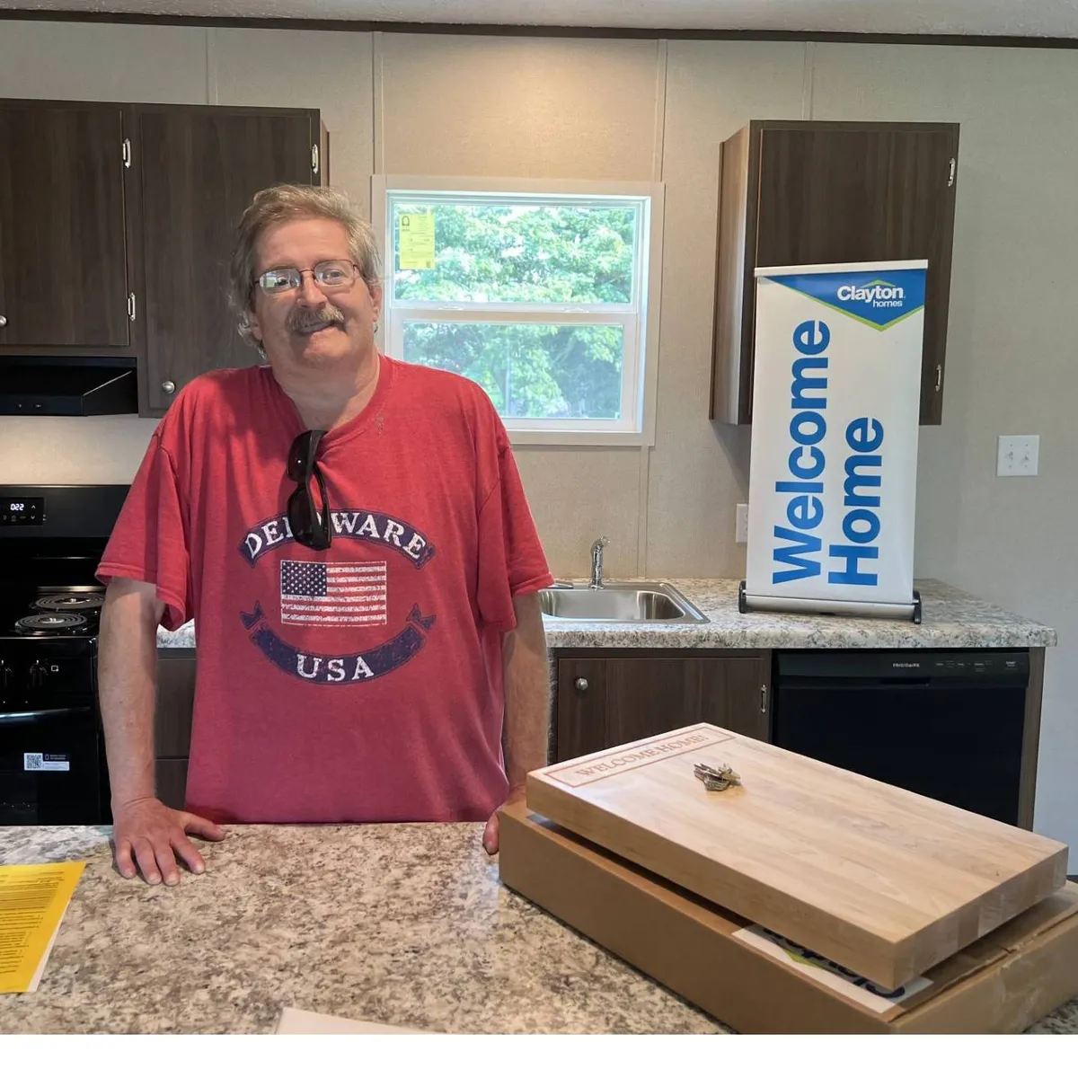 BRADFORD M. welcome home image