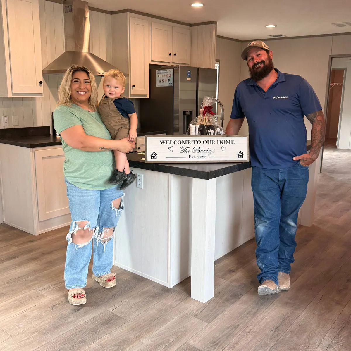 CHRISTOPHER B. welcome home image