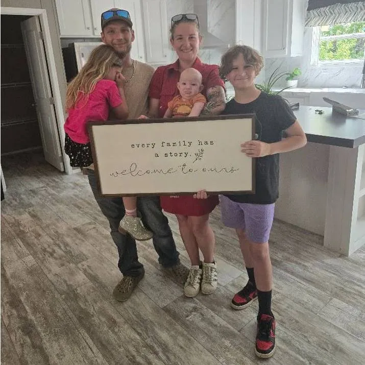 Christopher W. welcome home image