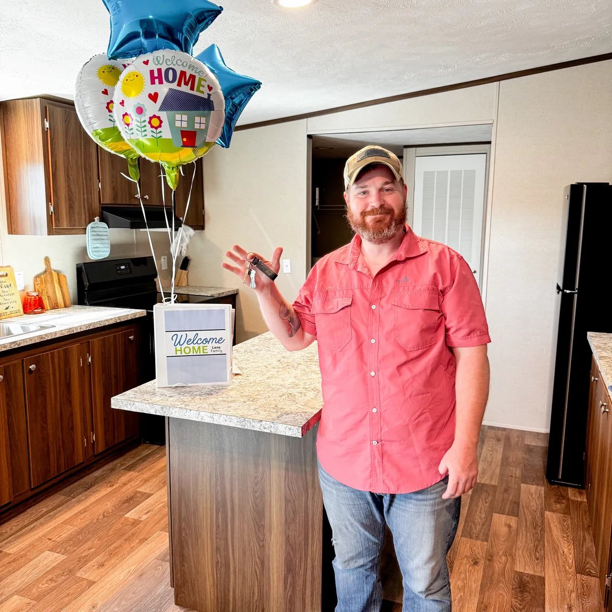 JASON L. welcome home image