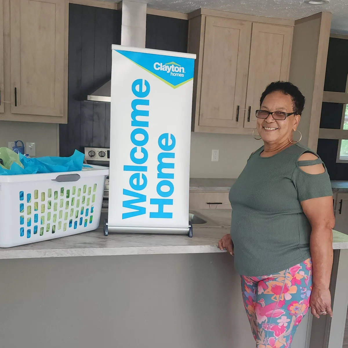 CLYDE P. welcome home image