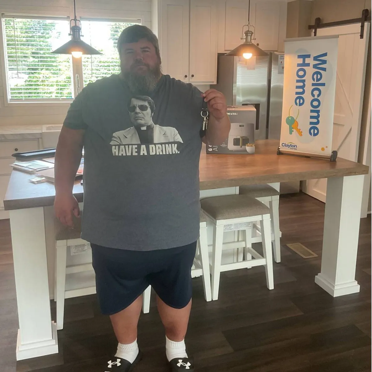 ROGER W. welcome home image