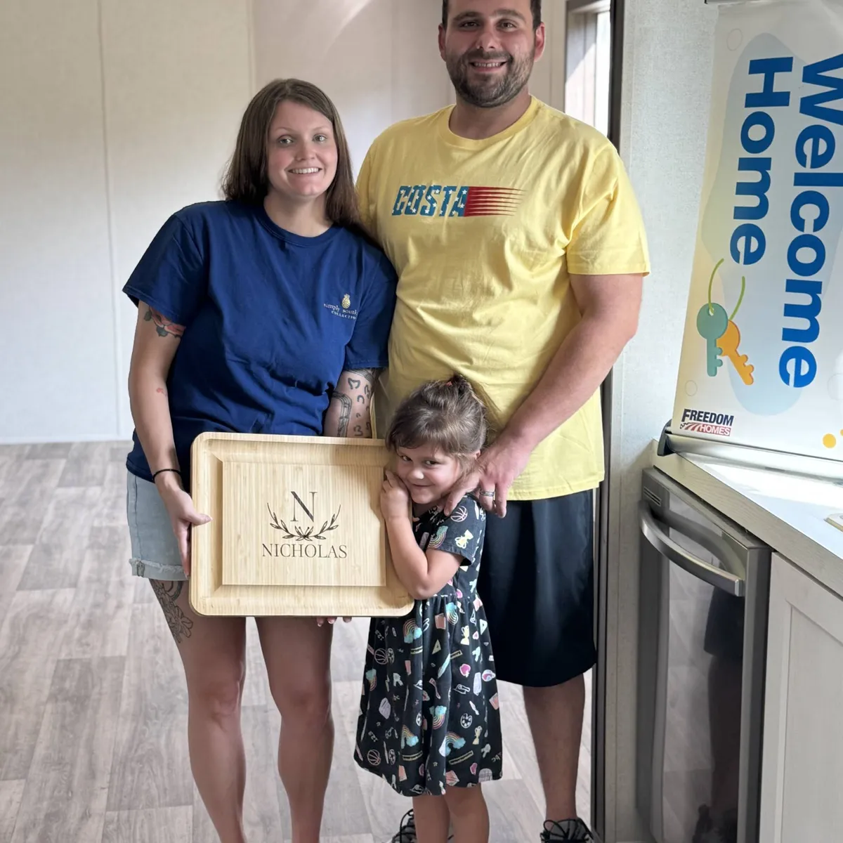 MICHAEL N. welcome home image
