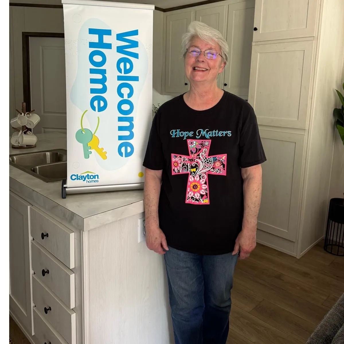 BRENDA H. welcome home image