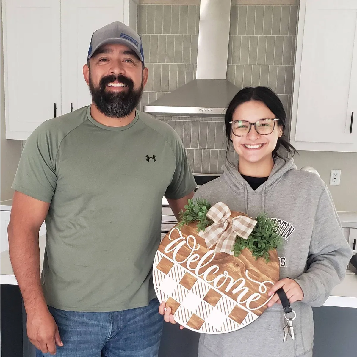 SAUL R. welcome home image