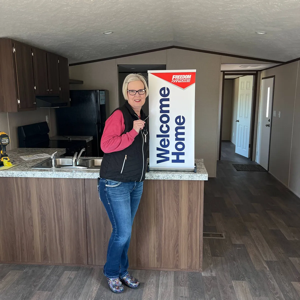 SHELLEY D. welcome home image
