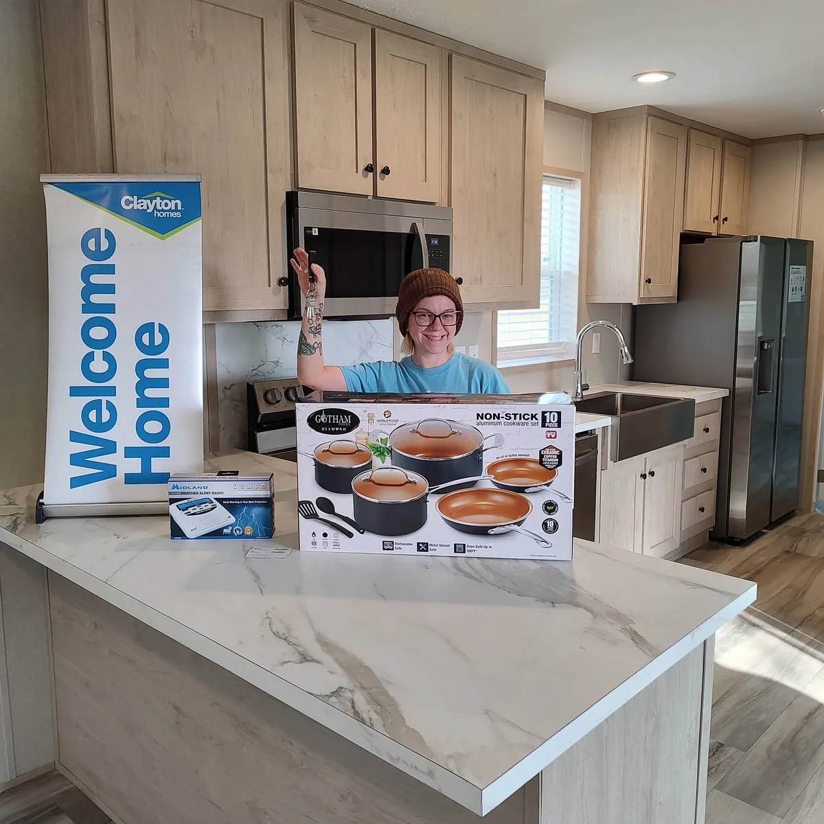 KENNETH S. welcome home image