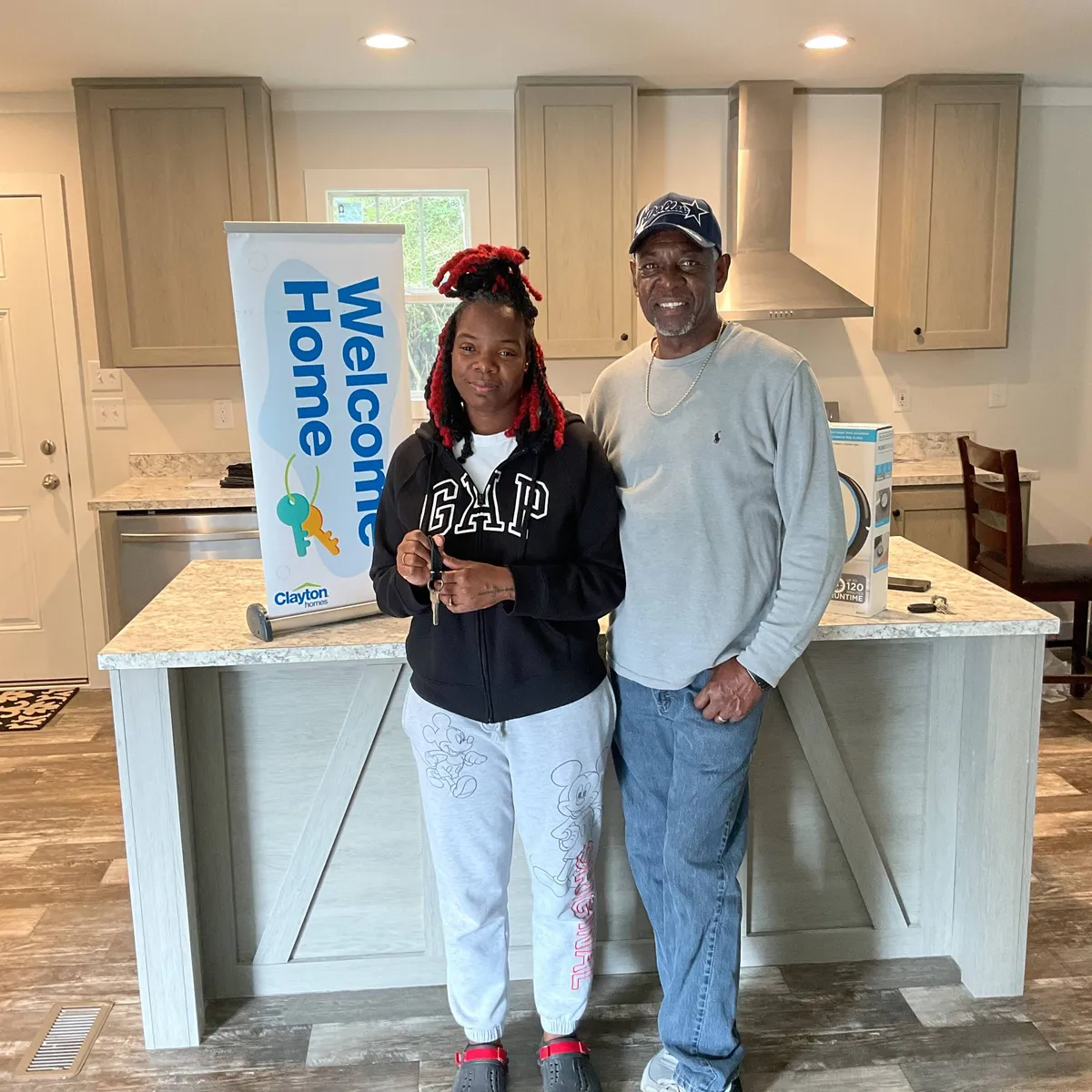 JAMES P. welcome home image