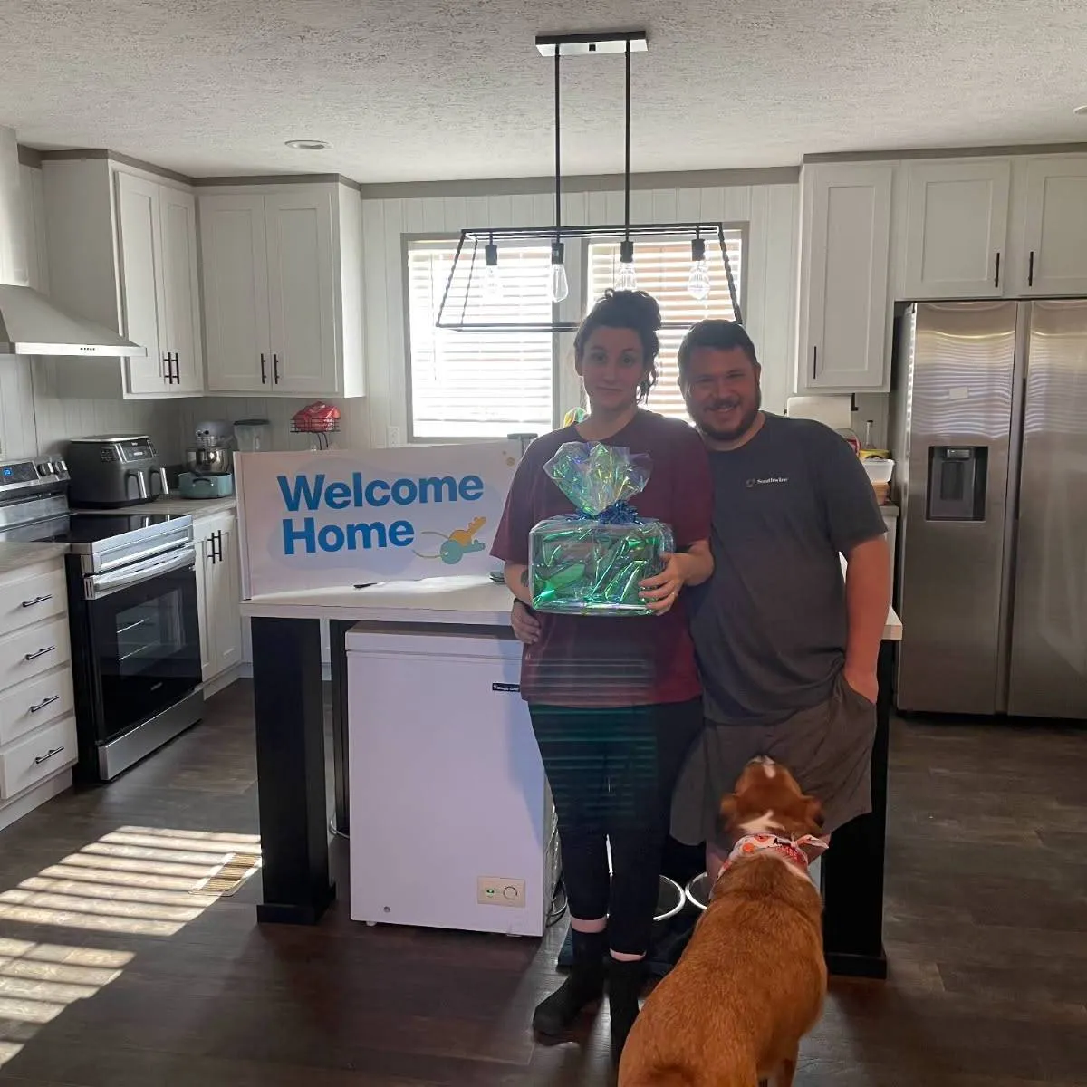 CHRISTOPHER L. welcome home image