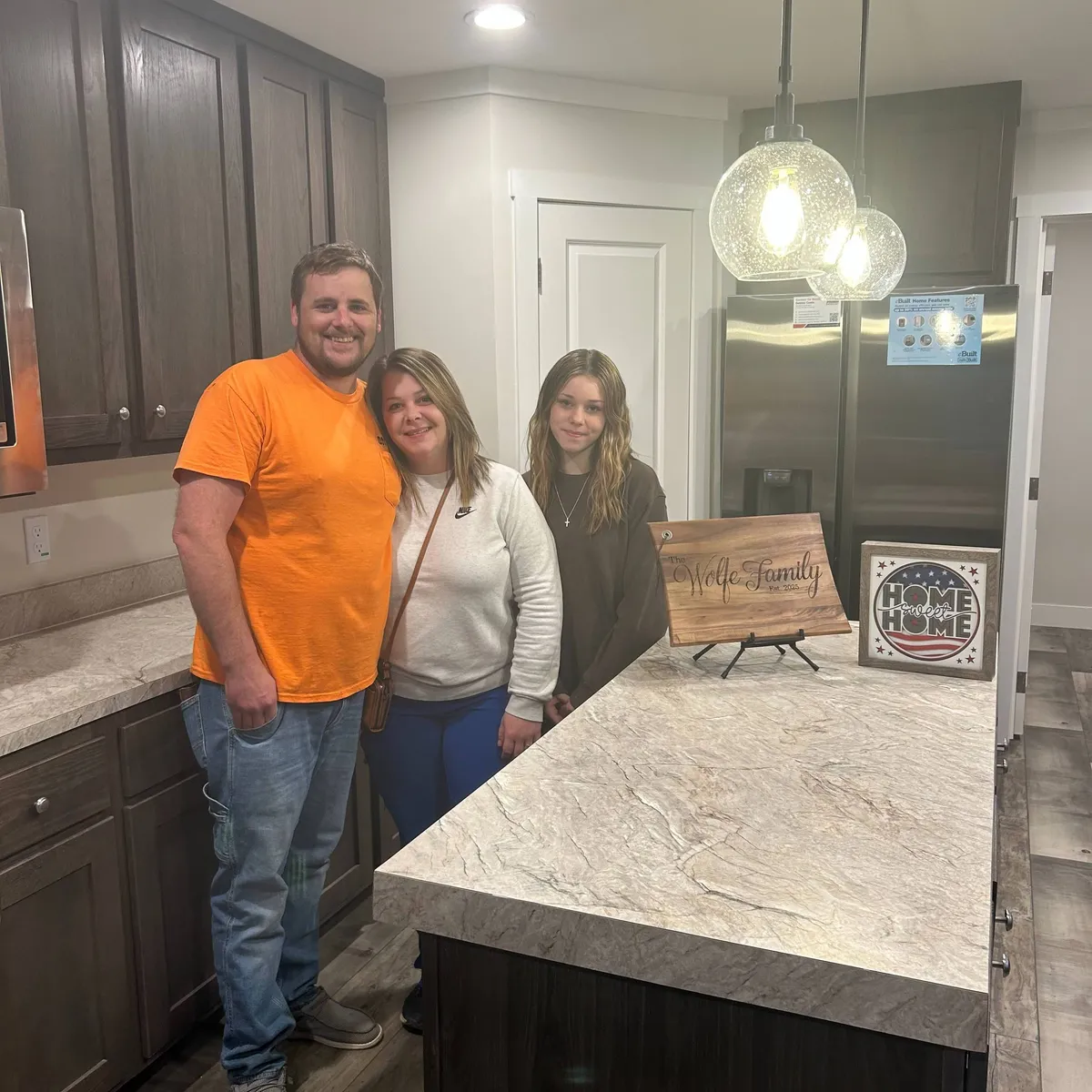 Brandon W. welcome home image