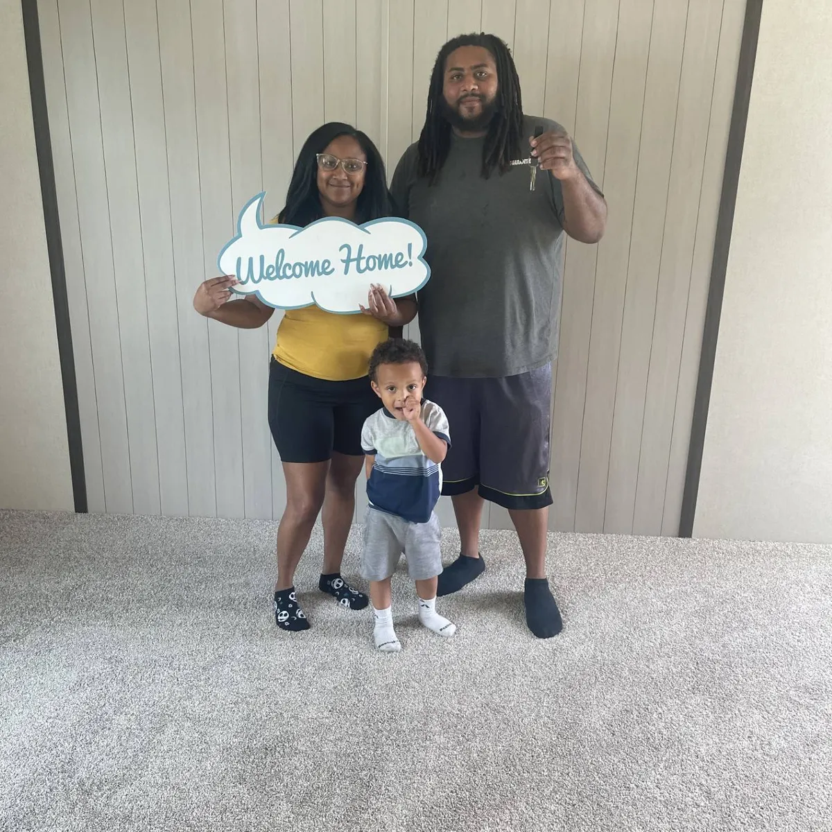 ARICIA LASHAYN V. welcome home image