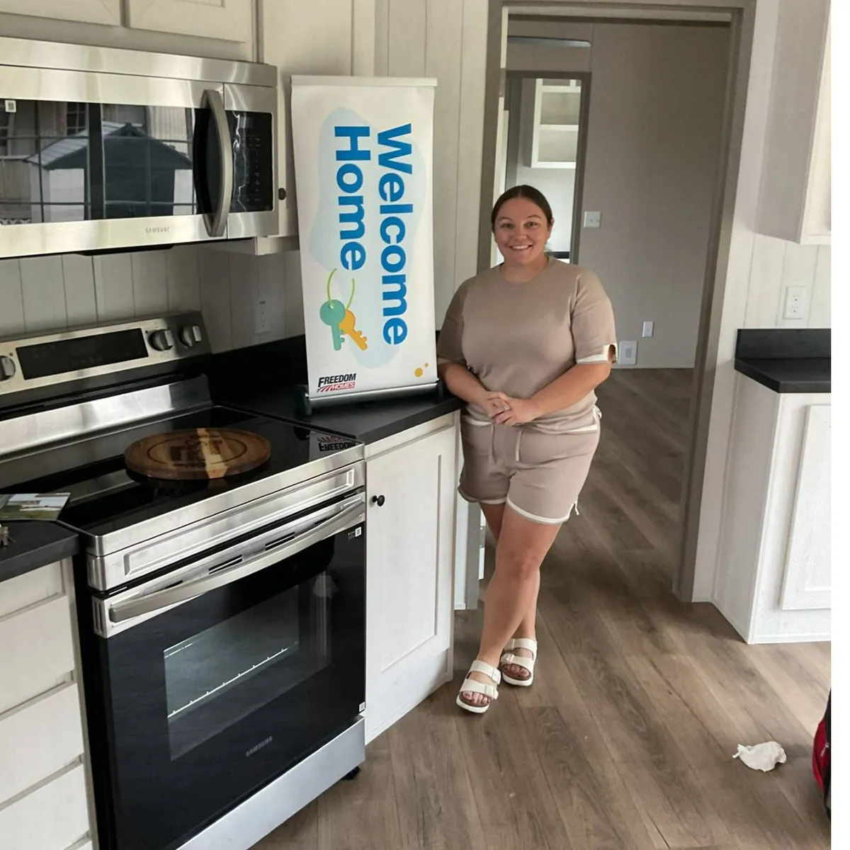 KAYLA S. welcome home image