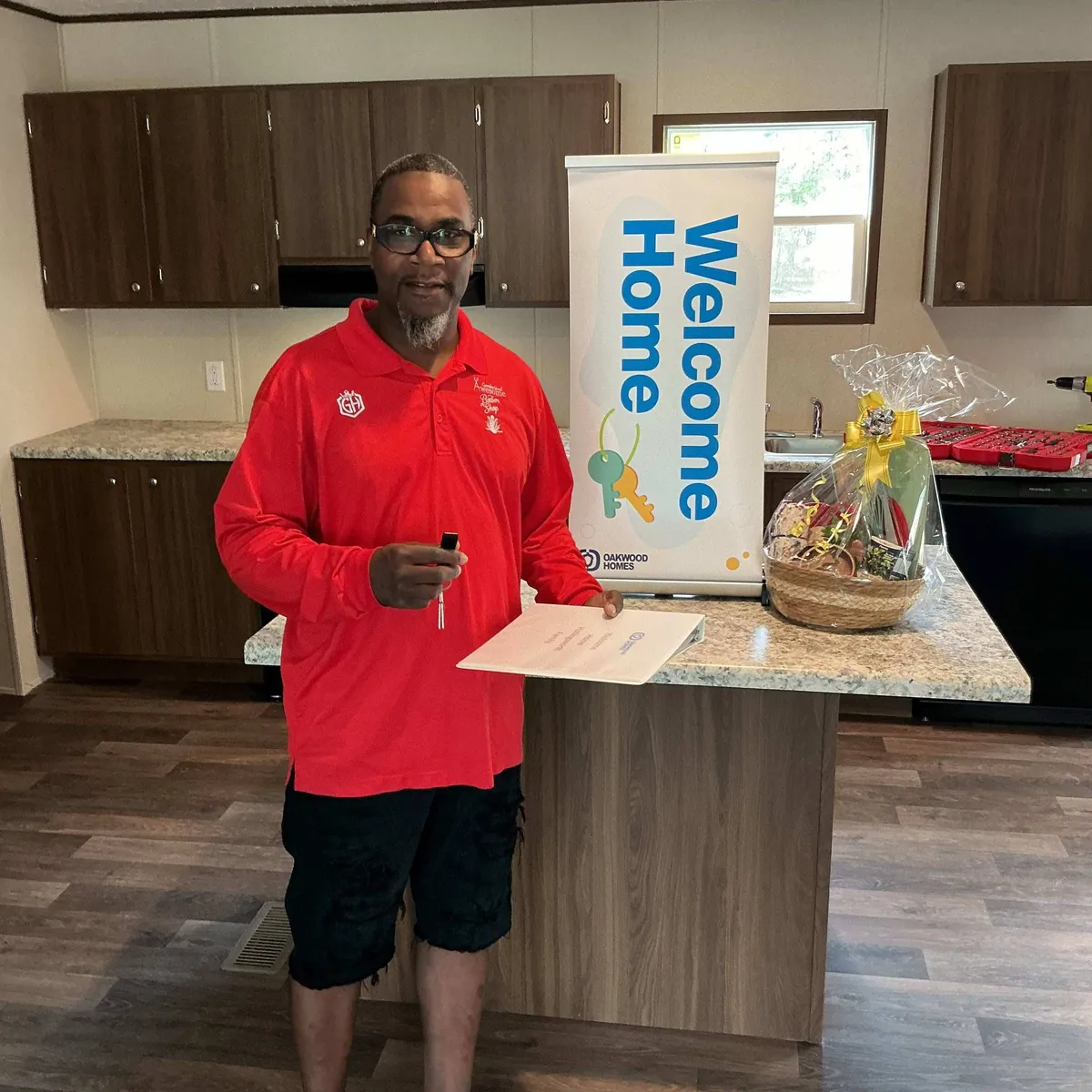 GEORGE H. welcome home image